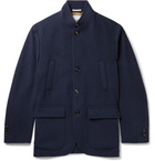 Brunello Cucinelli - Wool and Cashmere-Blend Jacket - Blue