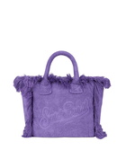 MC2 Saint Barth Colette Purple Terry Soft Handbag