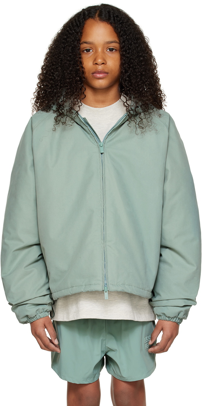 Essentials Kids Blue Full Zip Jacket