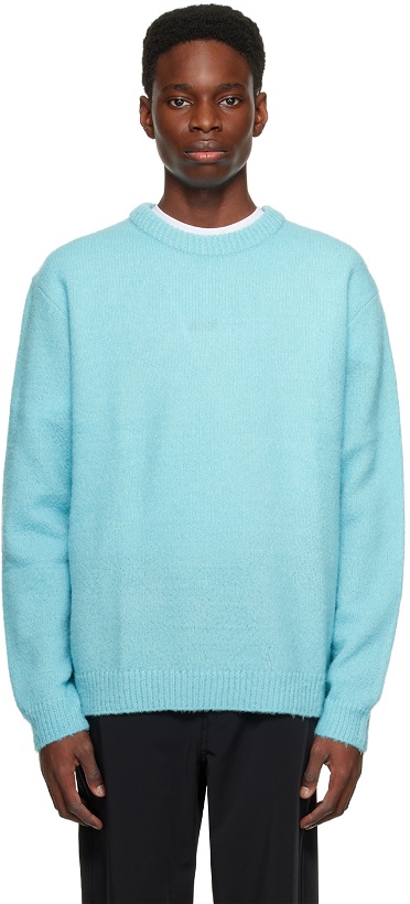 Photo: Solid Homme Blue Crewneck Sweater