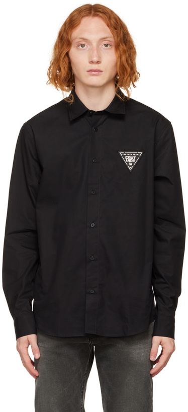 Photo: Versace Jeans Couture Black Camicia Shirt