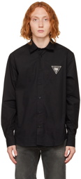 Versace Jeans Couture Black Camicia Shirt