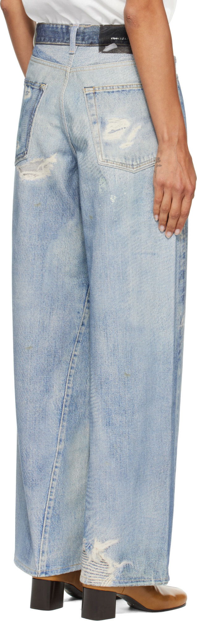 OUR LEGACY Blue Full Cut Jeans