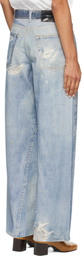 OUR LEGACY Blue Full Cut Jeans
