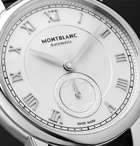 Montblanc - Star Legacy Automatic 36mm Stainless Steel and Alligator Watch, Ref. No. 126110 - Silver