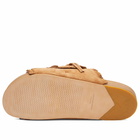 Visvim Men's Christo Shaman Folk Sandals in Light Brown