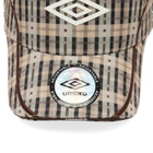 Umbro Men's Checked Cap in Beige Check 