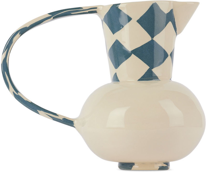 Photo: Henry Holland Studio Blue & White Check Water Jug