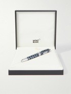 Montblanc - Meisterstück Around the World in 80 Days Solitaire LeGrand Resin and Platinum-Plated Rollerball Pen