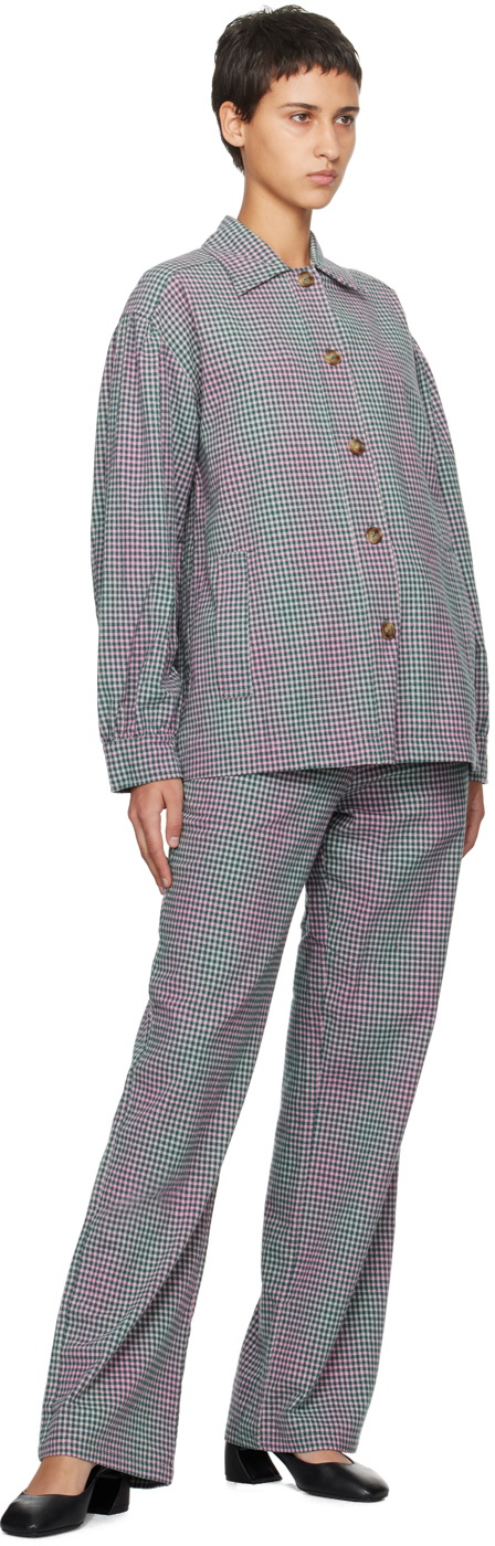 Caro Editions Green & Pink Hannah Shirt