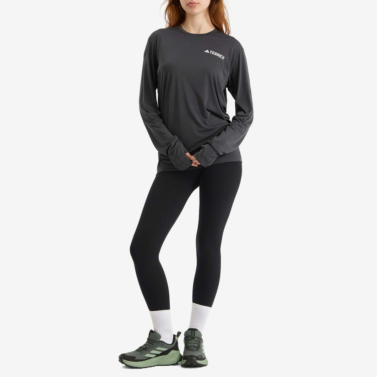 Adidas Terrex Xperior Climacool+ Long Sleeve T-Shirt in Carbon