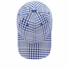 Noma t.d. Men's NOMA Gingham check Cap in Navy