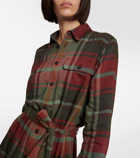 Polo Ralph Lauren Checked cotton-blend maxi dress