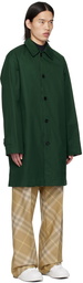 Burberry Green Reversible Coat