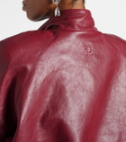 Magda Butrym Cropped leather jacket
