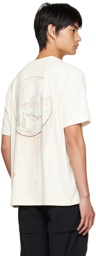 Li-Ning Off-White Printed T-Shirt