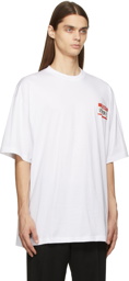 VETEMENTS White 'My Name Is' T-Shirt