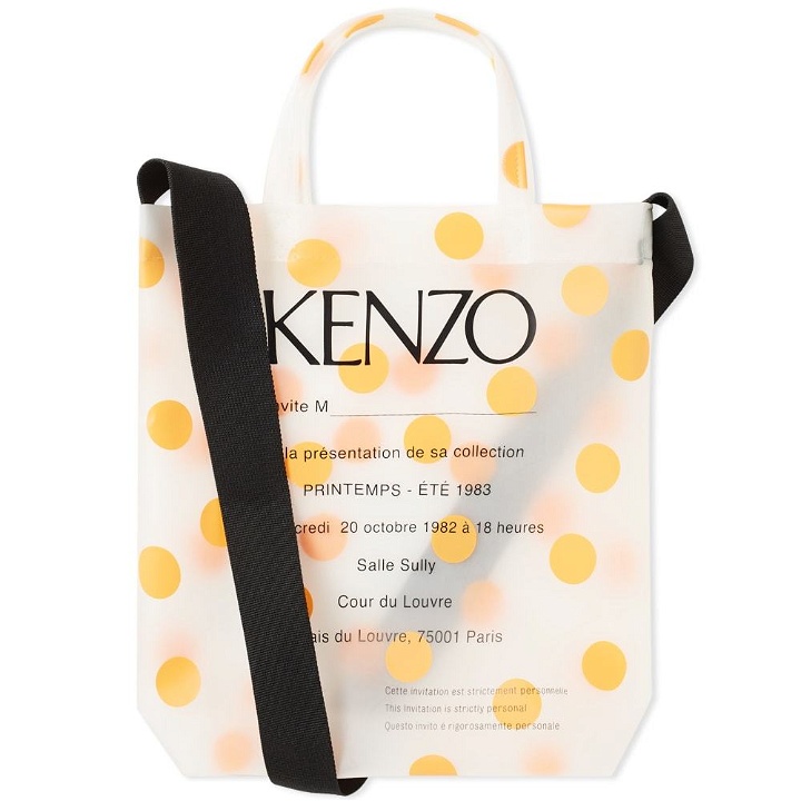 Photo: Kenzo PVC Polka Dot Tote Bag