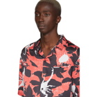 Stolen Girlfriends Club Black and Red Scorpion Love Hawaiian Shirt