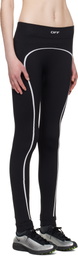 Off-White Black 'OFF' Stamp Seamless Leggings