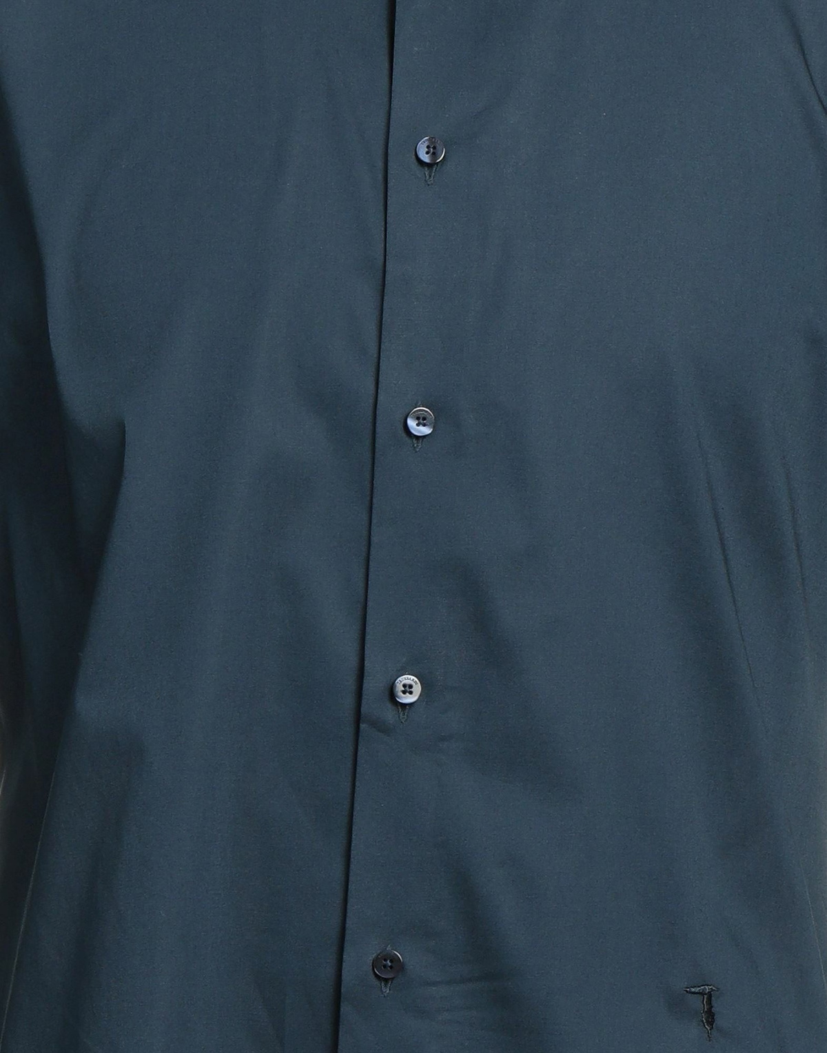 Trussardi Mens Shirt Midnight in Blue
