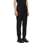 Neil Barrett Black Track Style Trousers