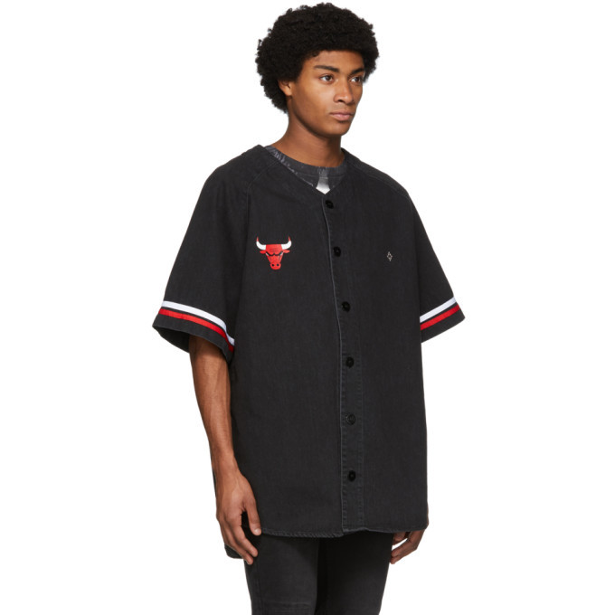 Marcelo Burlon County of Milan Black NBA Edition Denim
