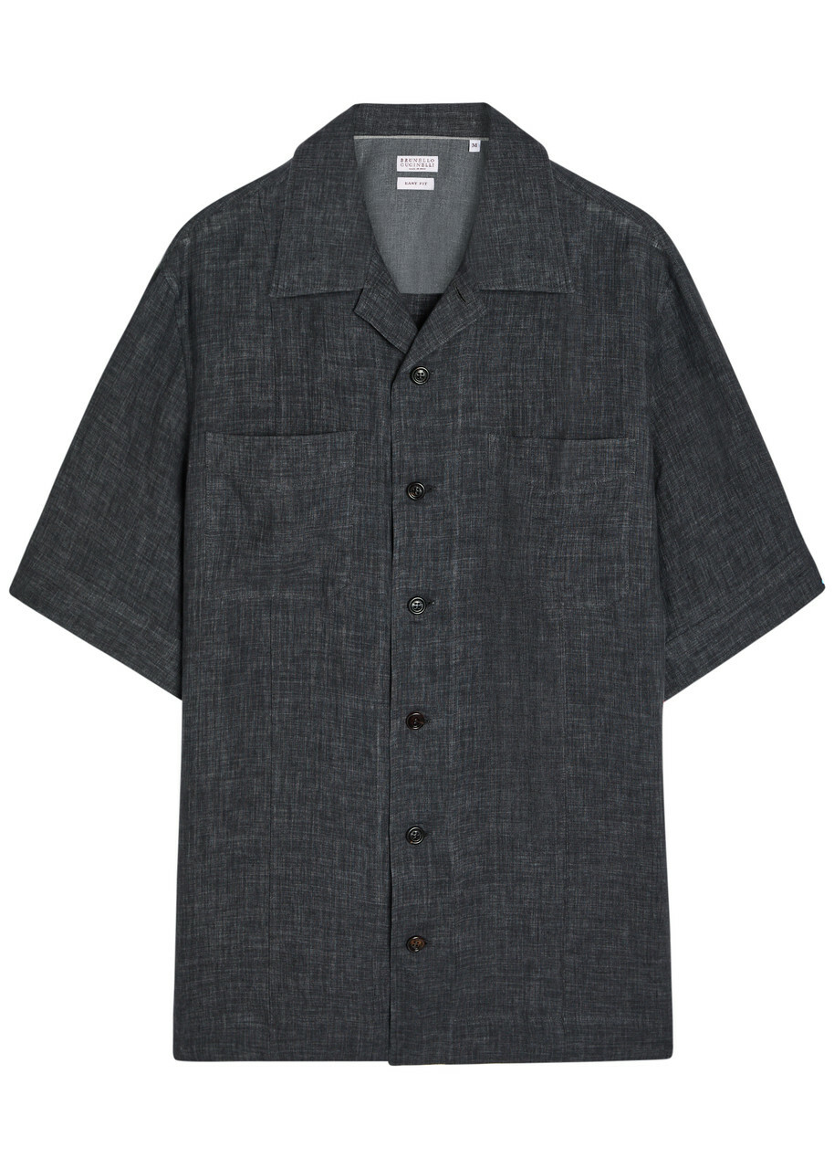 Brunello Cucinelli - Knitted Cotton Polo Shirt - Burgundy Brunello