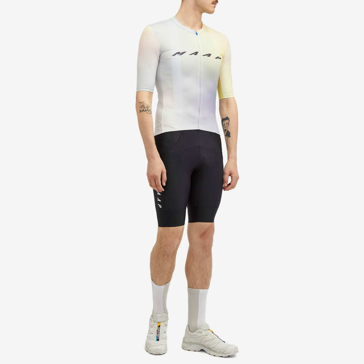 MAAP Men's Blurred Out Pro Hex Jersey in Shell Mix