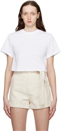 Recto Off-White Baby Crop T-Shirt