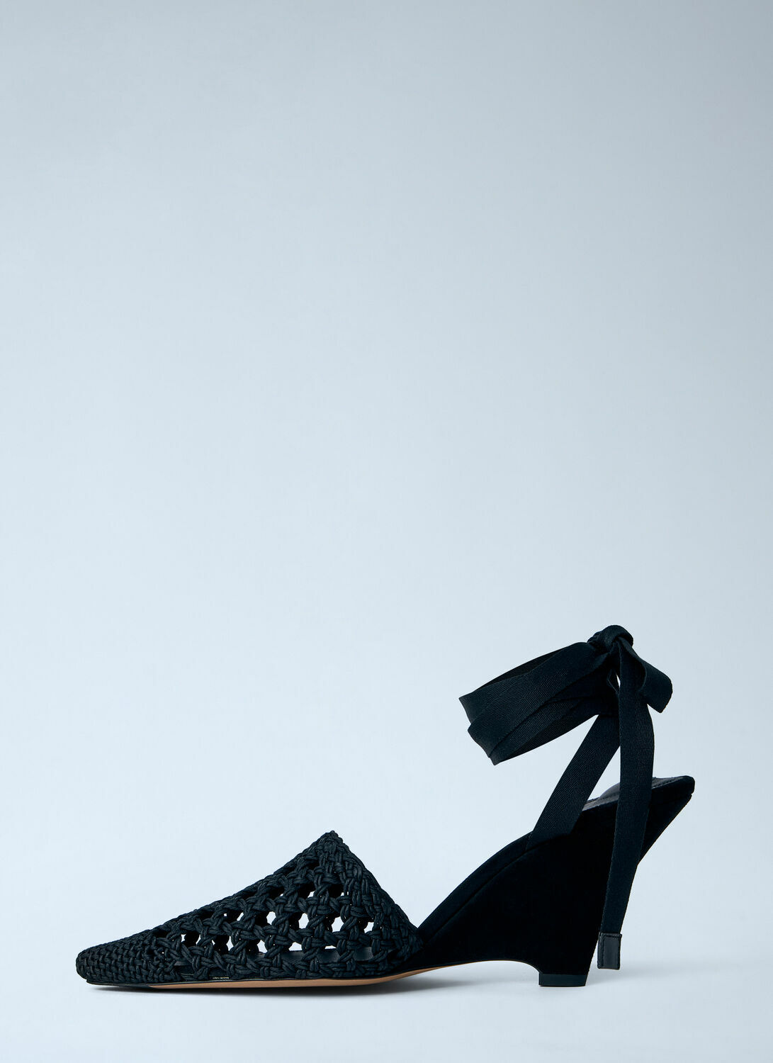 Jacquemus Woven Wedge Sandals