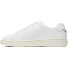 Hugo White Logo Nappa Leather Sneakers