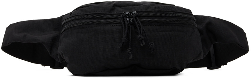 Beams Plus Men's 2 Zip Waist Pack in Black Beams Plus