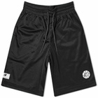 New Balance Hoops Essentials Fundamental Short in Black