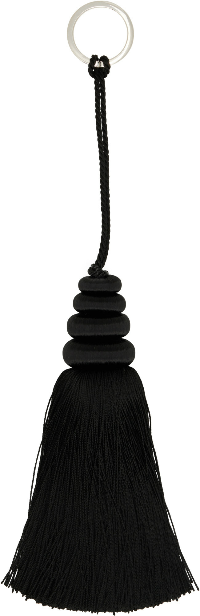 Sophie Buhai Black Tassel Keychain