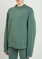 ON Focus Tech Cotton-blend Sweatshirt Olive