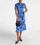 Erdem Floral silk midi dress