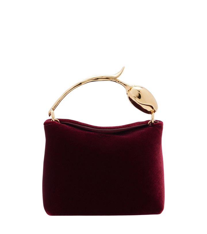 Photo: Erdem Bloom Micro velvet top-handle bag