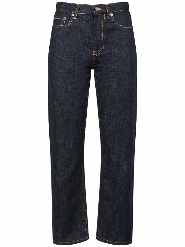 Photo: SAINT LAURENT - Venice Cotton Denim Slim Fit Jeans
