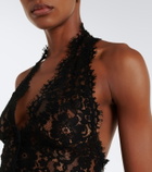 Stella McCartney Lace halterneck top