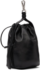 Jil Sander Black Drawstring Hook Pouch