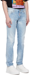 Dsquared2 Blue Slim Jeans