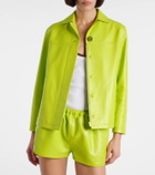 Gucci Interlocking G leather jacket
