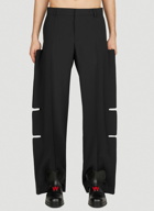 Walter Van Beirendonck - Wings Trousers in Black