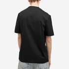 Versace Men's Medusa Logo T Shirt in Black Print