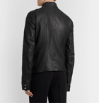 Rick Owens - Ies Leather Jacket - Black