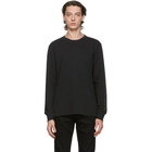 rag and bone Black Venice Logo Long Sleeve T-Shirt