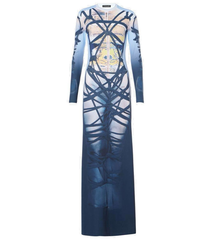 Photo: Y/Project Printed maxi dress