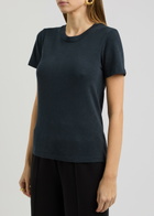 American Vintage Sonoma Slubbed Cotton T-shirt Navy
