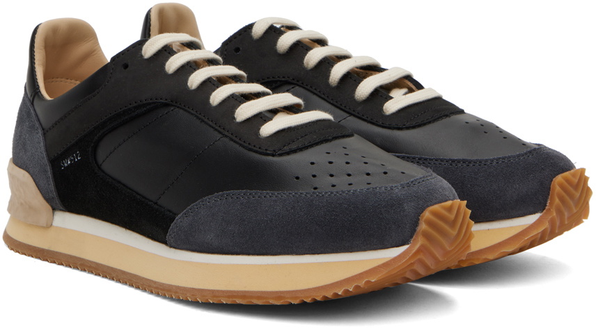 Spalwart Black Dash Low Sneakers